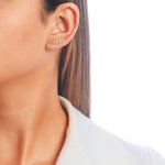 CHAIN LINK STUD EARRINGS | 18k Gold Filled