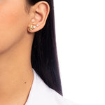 KNOT STUD EARRINGS | 18k Gold Filled