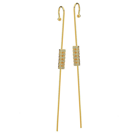 STUDDED EAR PIN EARRINGS | 18k Gold Filled